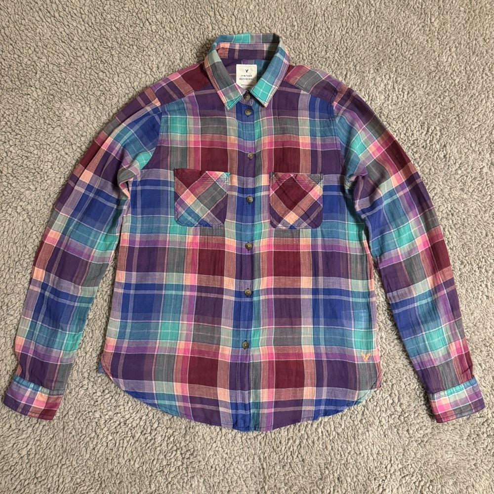 Vintage Boyfriend Flannel